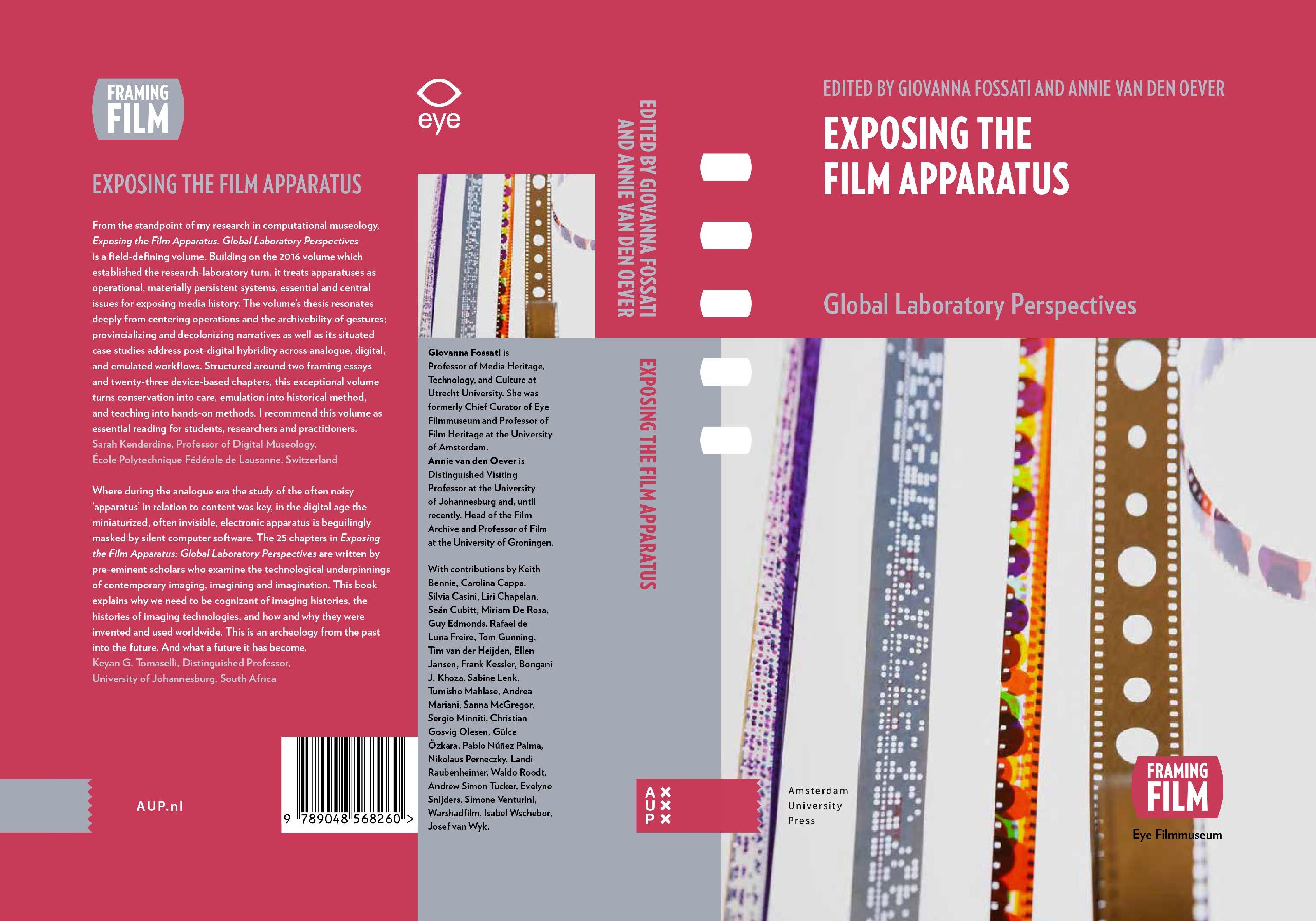 Uitgelichte afbeelding voor "Boekpresentatie ‘Exposing the Film Apparatus’ bij Eye Filmmuseum"